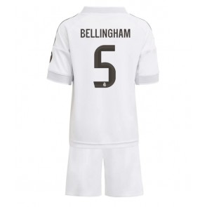 Real Madrid Jude Bellingham #5 Domaci Dres za Dječji 2025-26 Kratak Rukavima (+ kratke hlače)